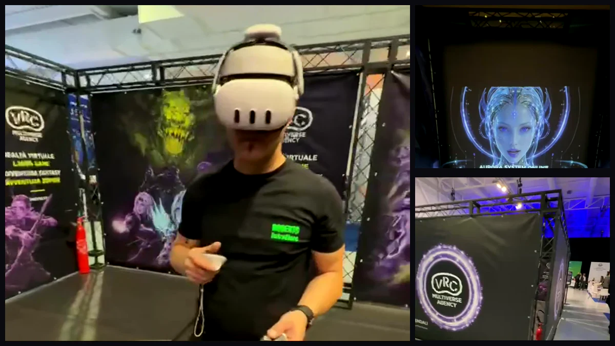 VR Arena e progetto di comunicazione AI a Forum Banca 2026