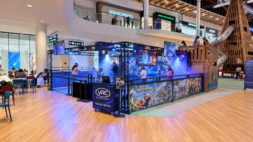 Arena VRC Arese integrata nella galleria del Centro Commerciale IL CENTRO